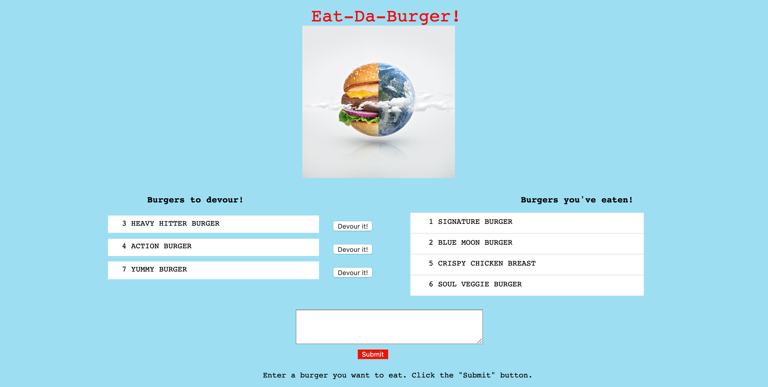burger